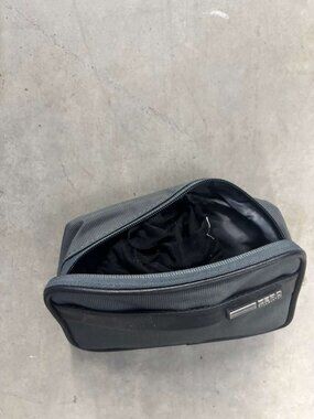 Share Zero Halliburton Ballistic Nylon Travel Toiletry Case - Charcoal Gray
